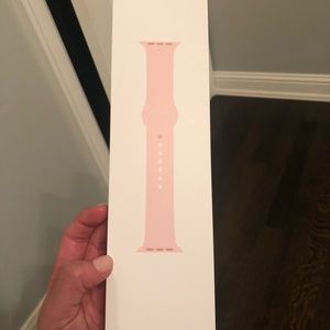 Apple Watch series 4 box, charger, both bands